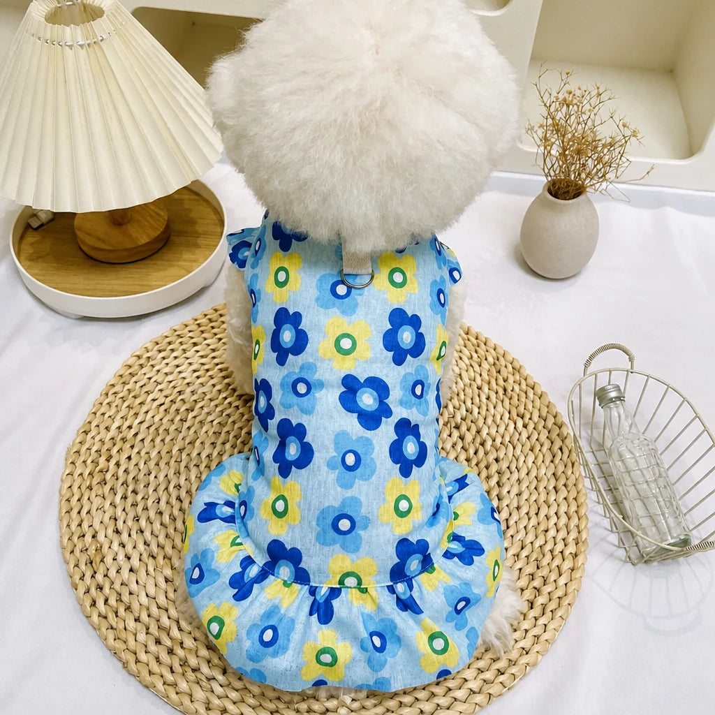 Breathable Mesh Summer Dress for Dogs and Cats