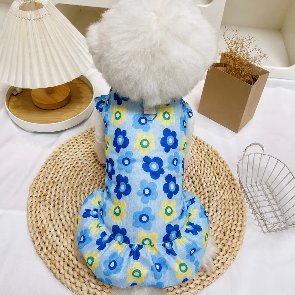 Breathable Mesh Summer Dress for Dogs and Cats