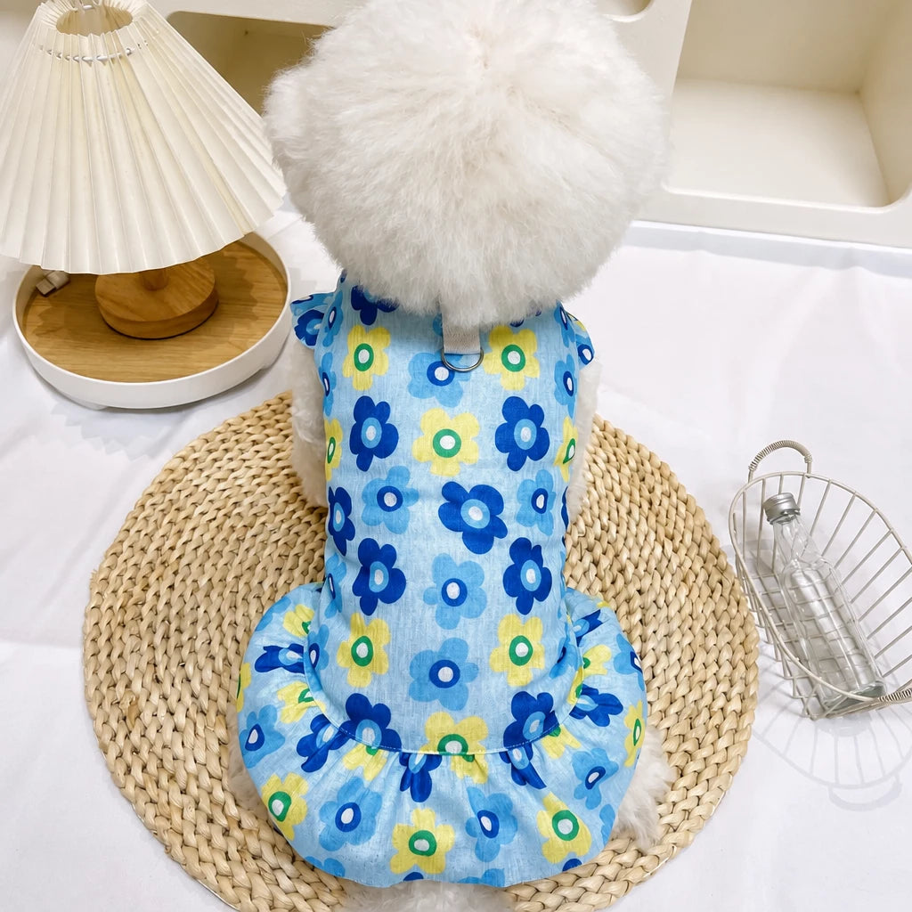 Breathable Mesh Summer Dress for Dogs and Cats