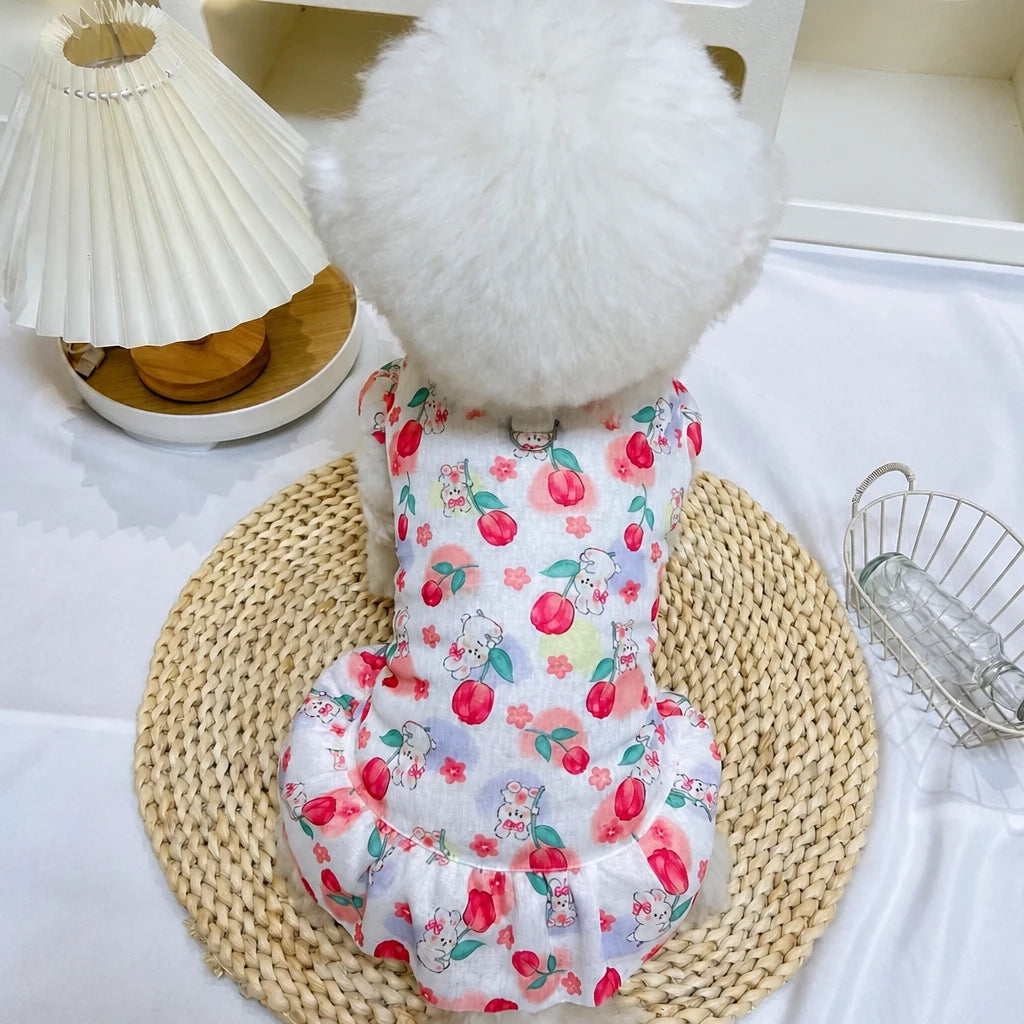 Breathable Mesh Summer Dress for Dogs and Cats