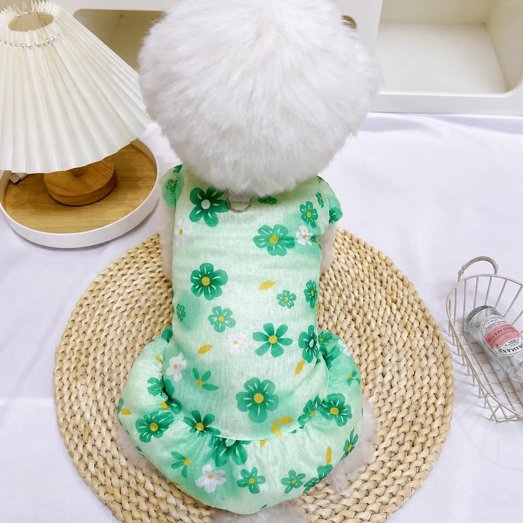 Breathable Mesh Summer Dress for Dogs and Cats