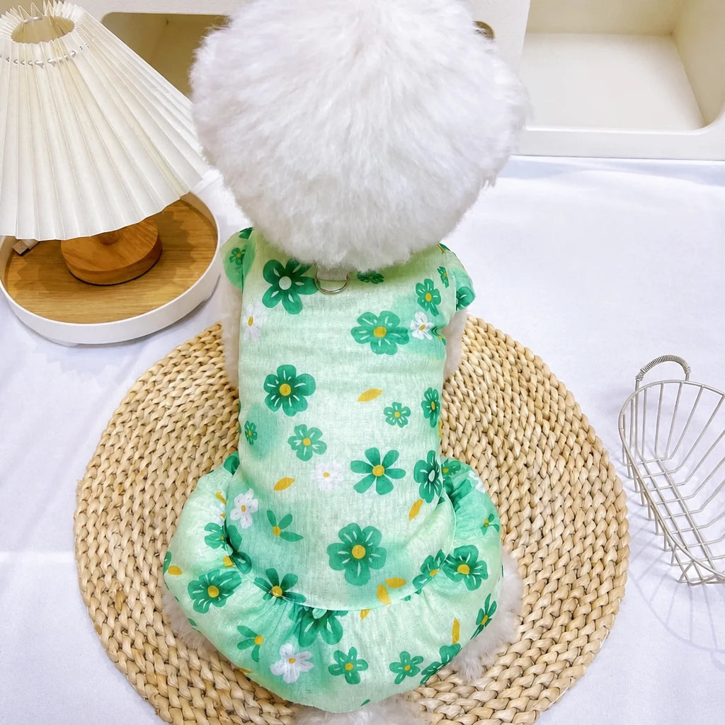 Breathable Mesh Summer Dress for Dogs and Cats