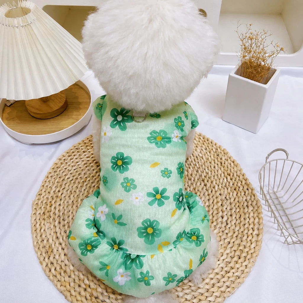 Breathable Mesh Summer Dress for Dogs and Cats