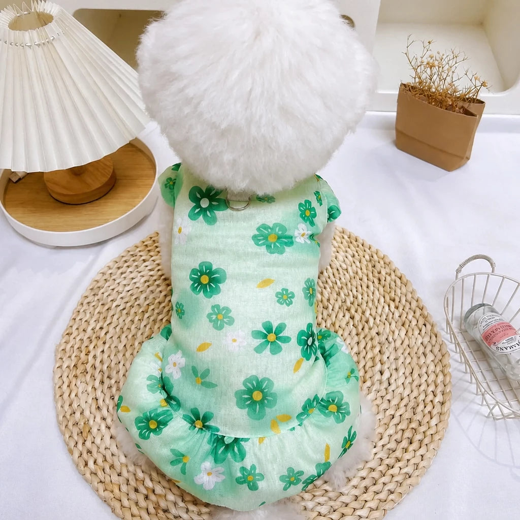 Breathable Mesh Summer Dress for Dogs and Cats