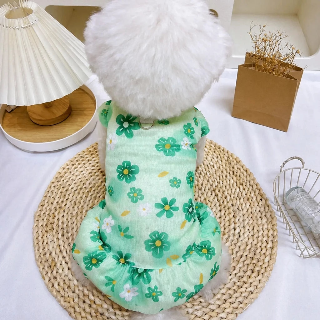 Breathable Mesh Summer Dress for Dogs and Cats