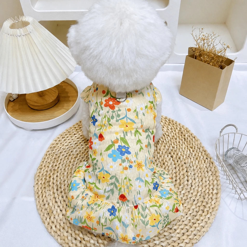 Breathable Mesh Summer Dress for Dogs and Cats