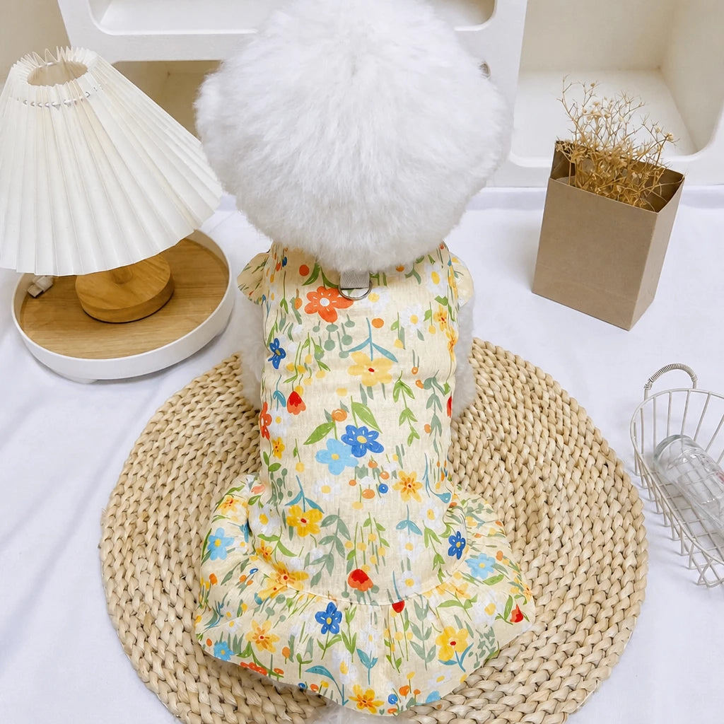 Breathable Mesh Summer Dress for Dogs and Cats