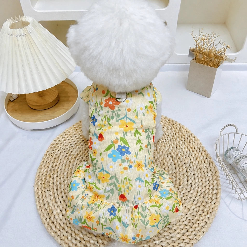 Breathable Mesh Summer Dress for Dogs and Cats