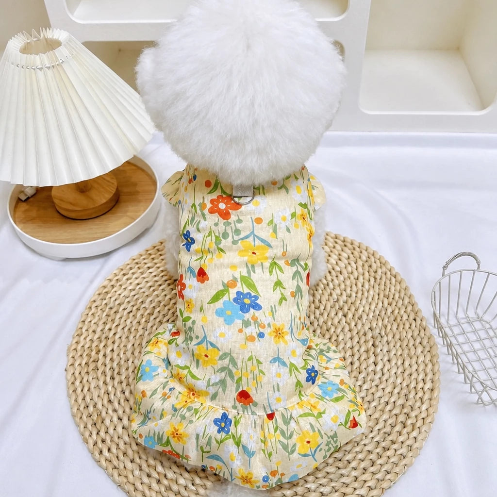 Breathable Mesh Summer Dress for Dogs and Cats