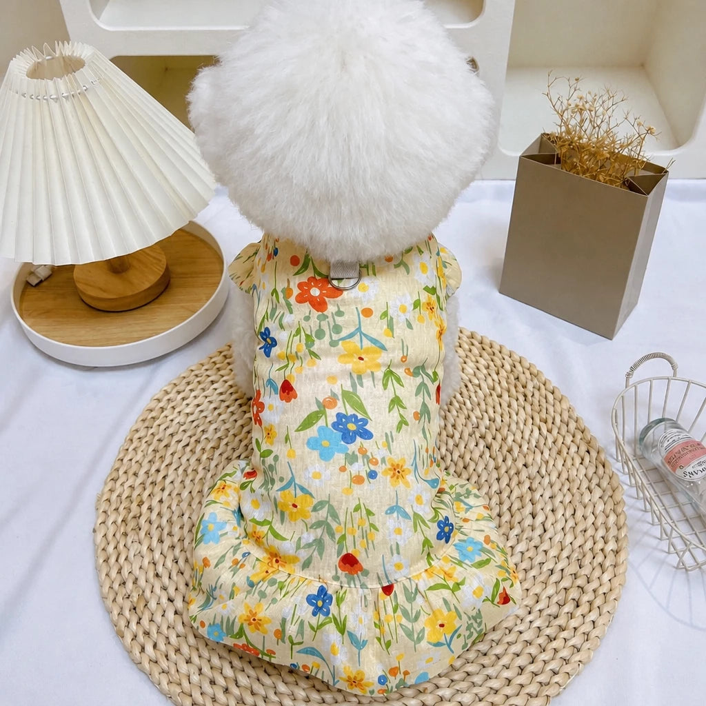 Breathable Mesh Summer Dress for Dogs and Cats