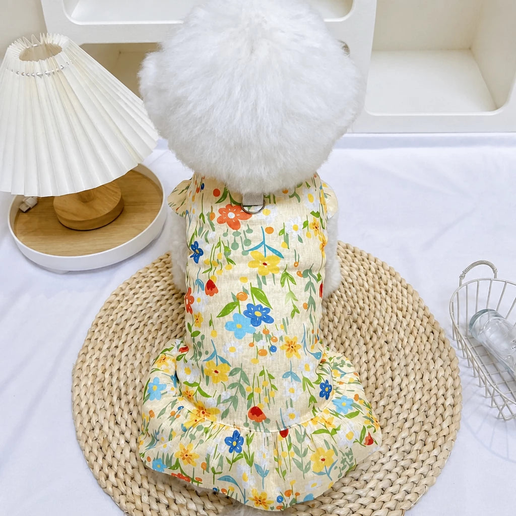 Breathable Mesh Summer Dress for Dogs and Cats
