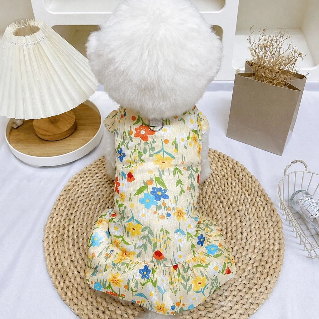 Breathable Mesh Summer Dress for Dogs and Cats