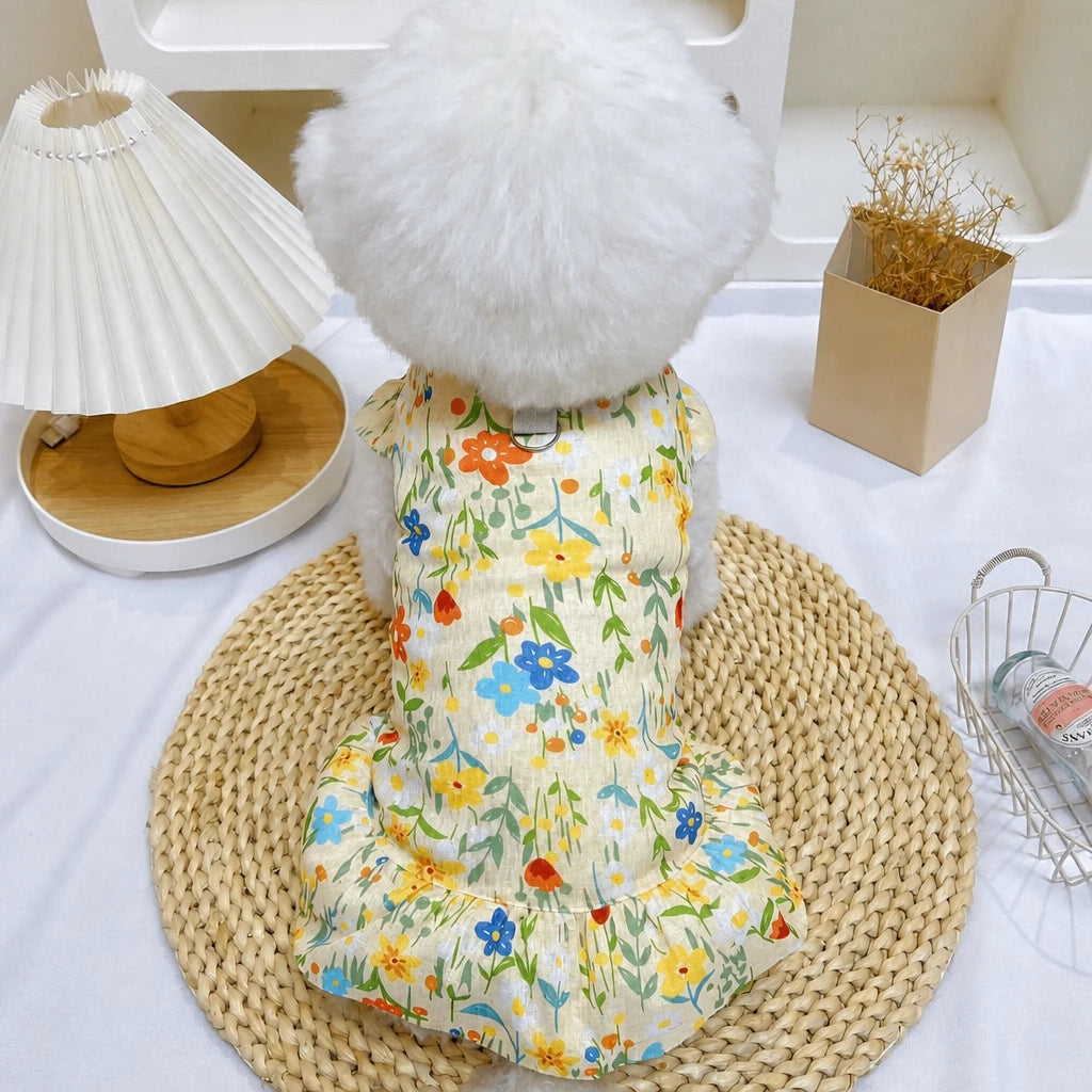 Breathable Mesh Summer Dress for Dogs and Cats