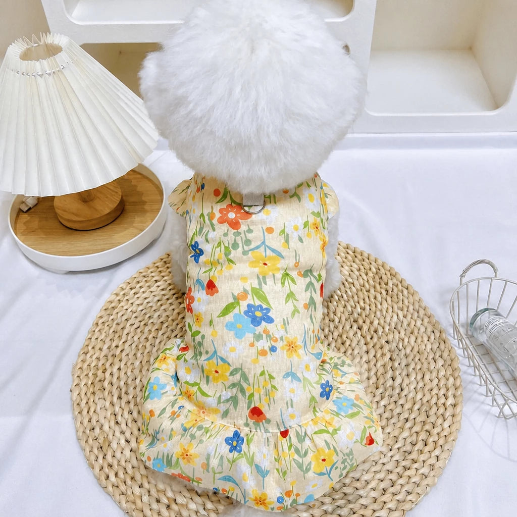 Breathable Mesh Summer Dress for Dogs and Cats