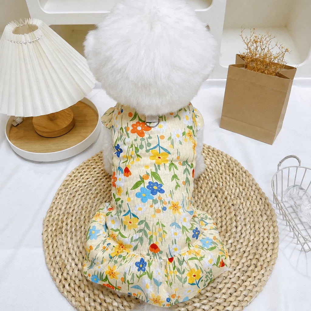 Breathable Mesh Summer Dress for Dogs and Cats