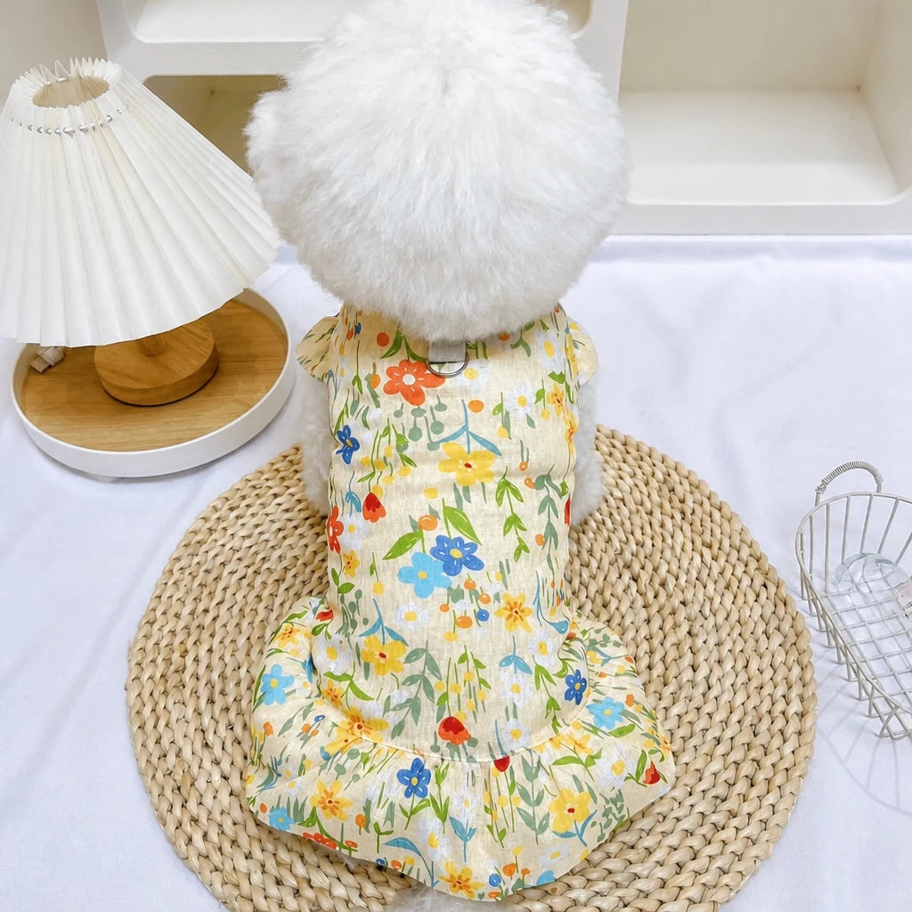 Breathable Mesh Summer Dress for Dogs and Cats