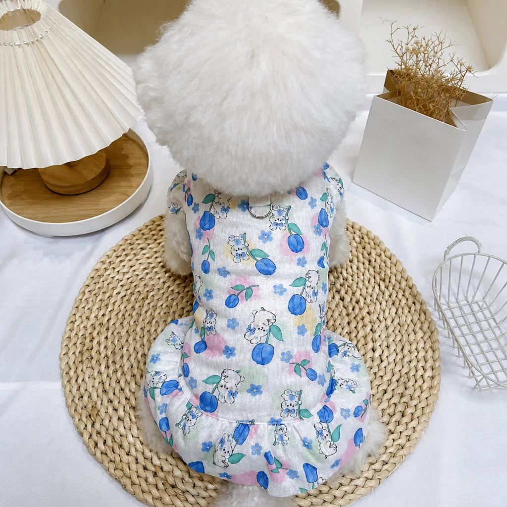 Breathable Mesh Summer Dress for Dogs and Cats