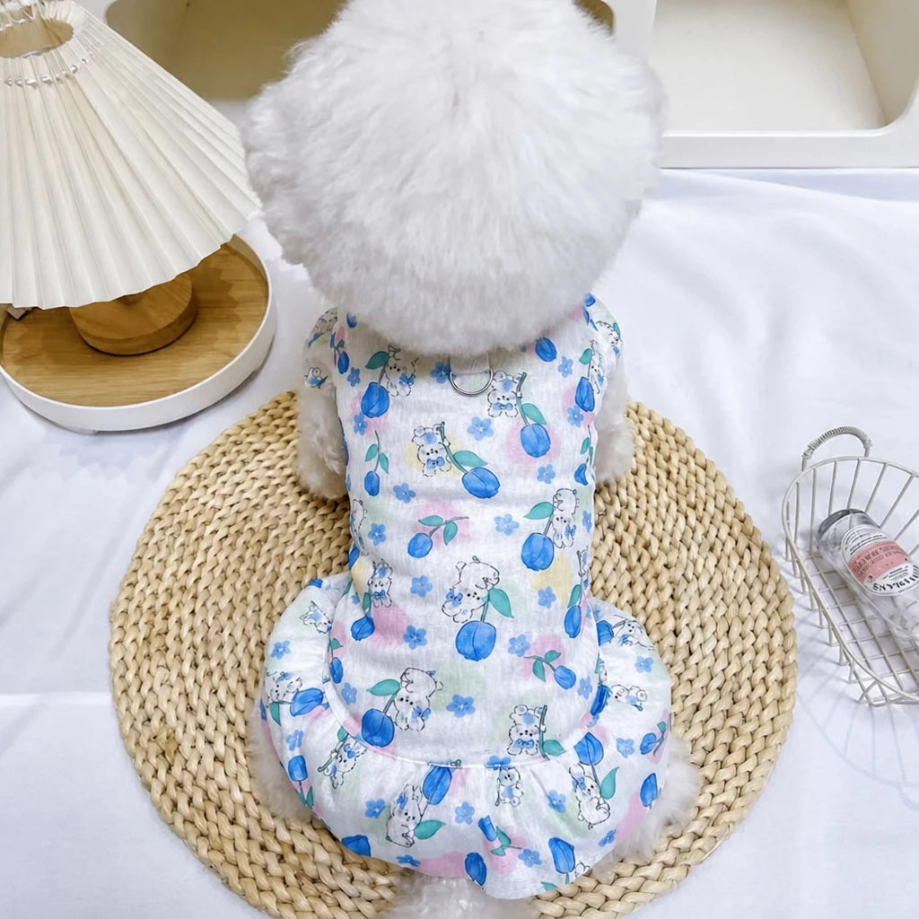 Breathable Mesh Summer Dress for Dogs and Cats