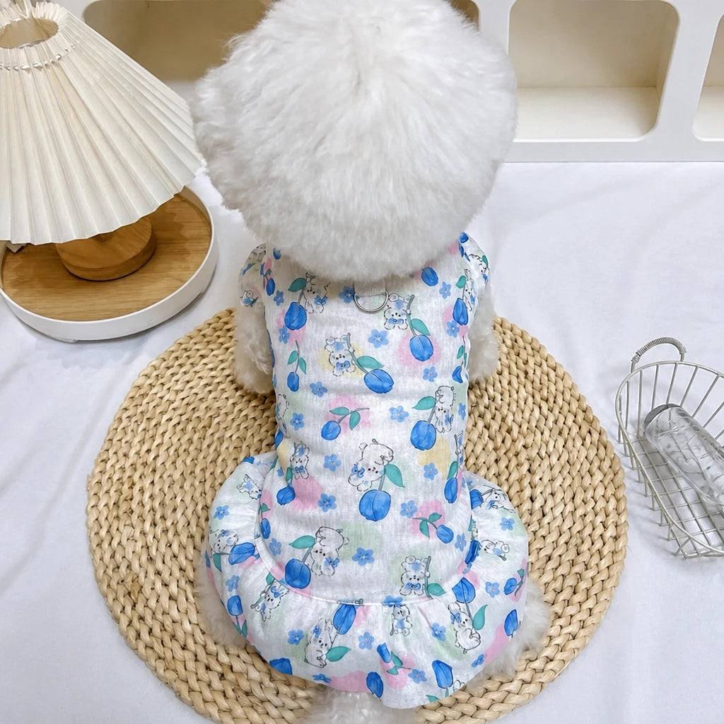Breathable Mesh Summer Dress for Dogs and Cats