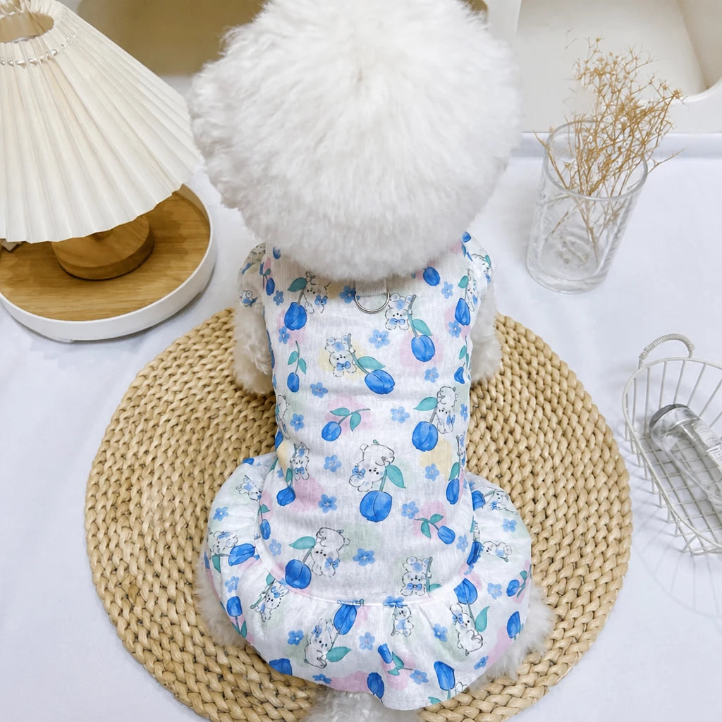 Breathable Mesh Summer Dress for Dogs and Cats