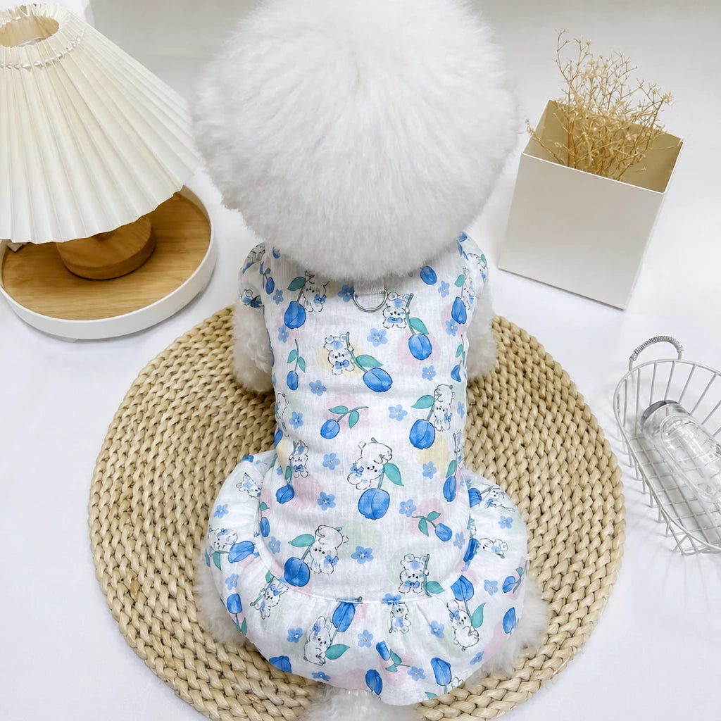 Breathable Mesh Summer Dress for Dogs and Cats