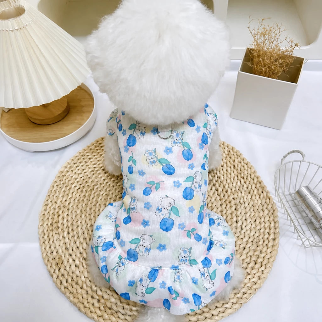 Breathable Mesh Summer Dress for Dogs and Cats