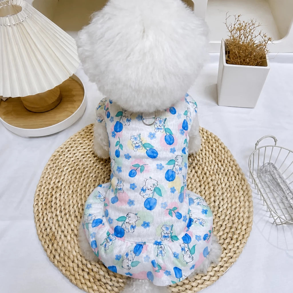 Breathable Mesh Summer Dress for Dogs and Cats