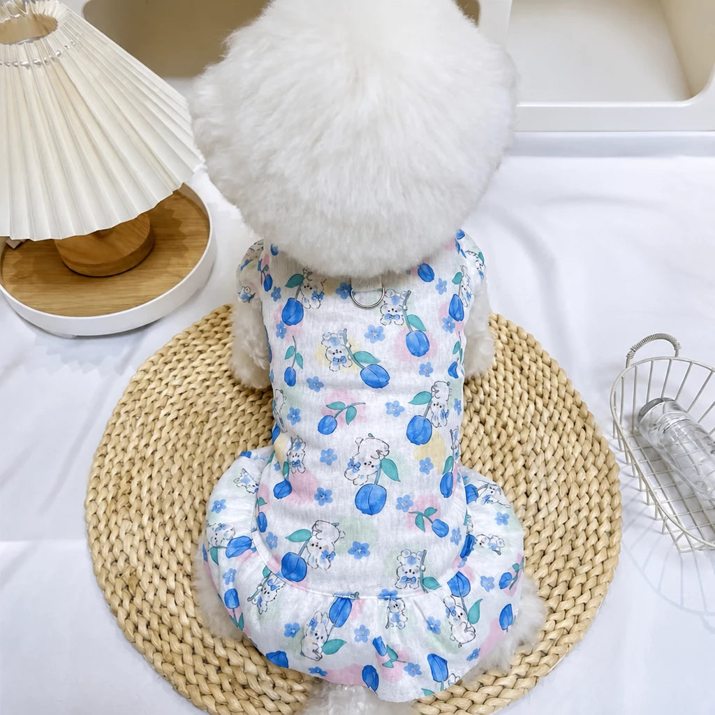 Breathable Mesh Summer Dress for Dogs and Cats