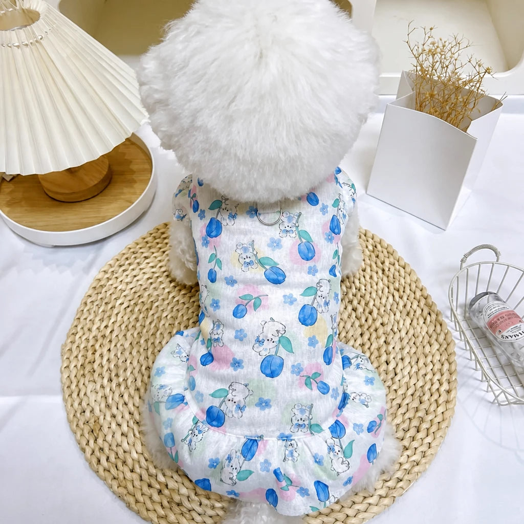 Breathable Mesh Summer Dress for Dogs and Cats