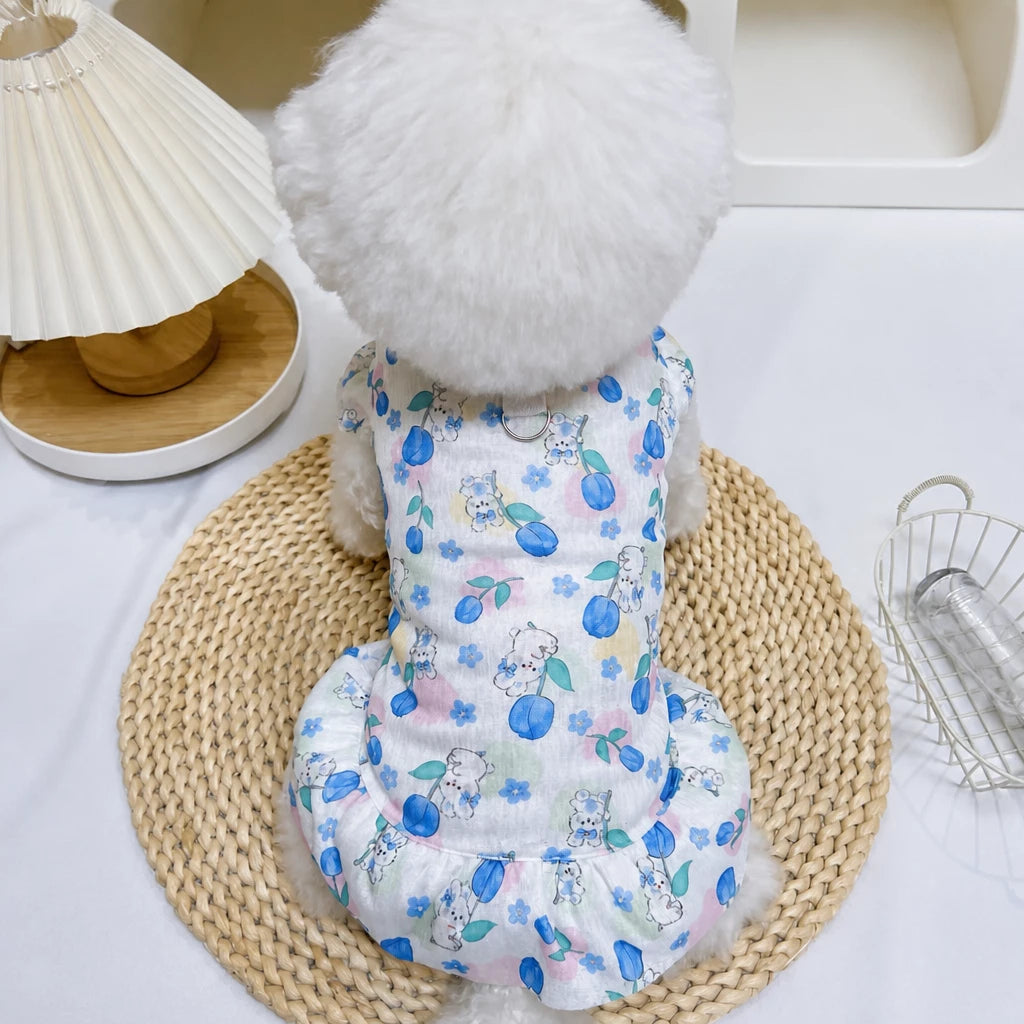 Breathable Mesh Summer Dress for Dogs and Cats