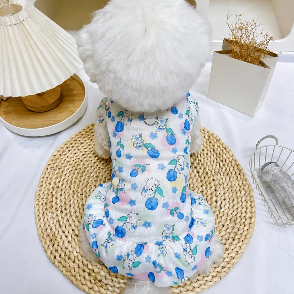 Breathable Mesh Summer Dress for Dogs and Cats