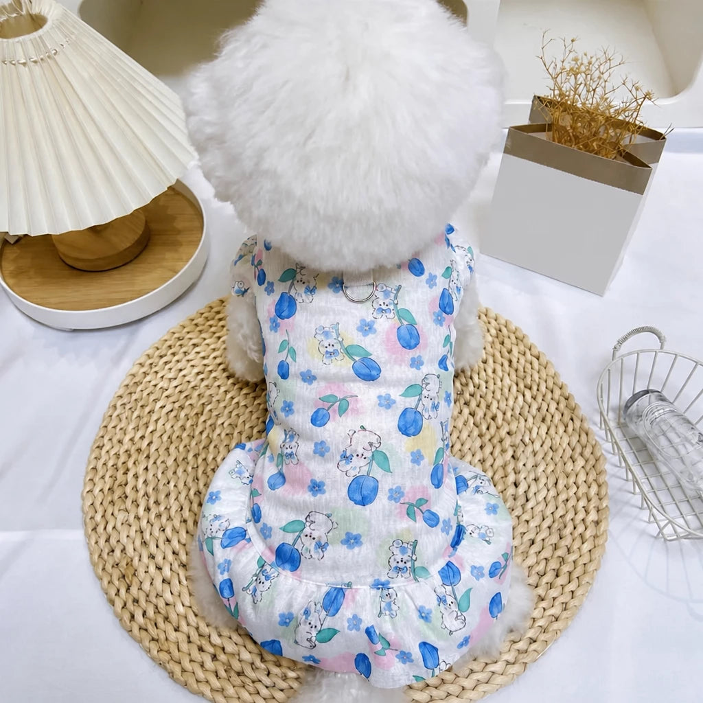 Breathable Mesh Summer Dress for Dogs and Cats