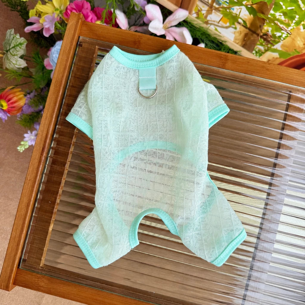 Lightweight Mesh Four-Leg Pet Suit