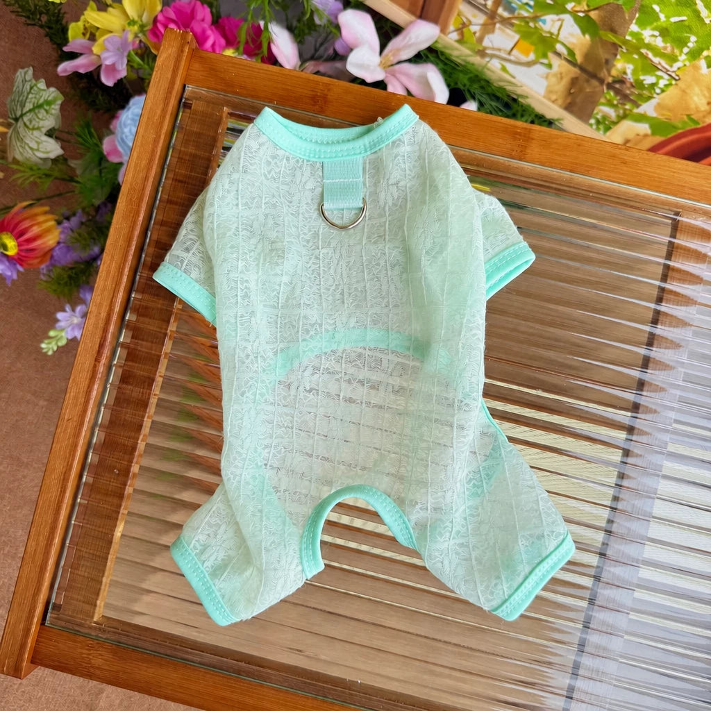 Lightweight Mesh Four-Leg Pet Suit