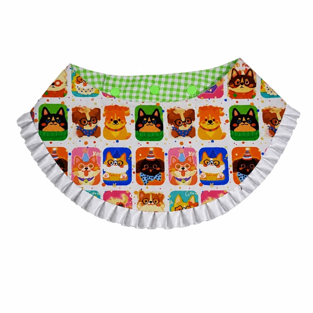 Adjustable Pet Bandana Bib for Dogs and Cats