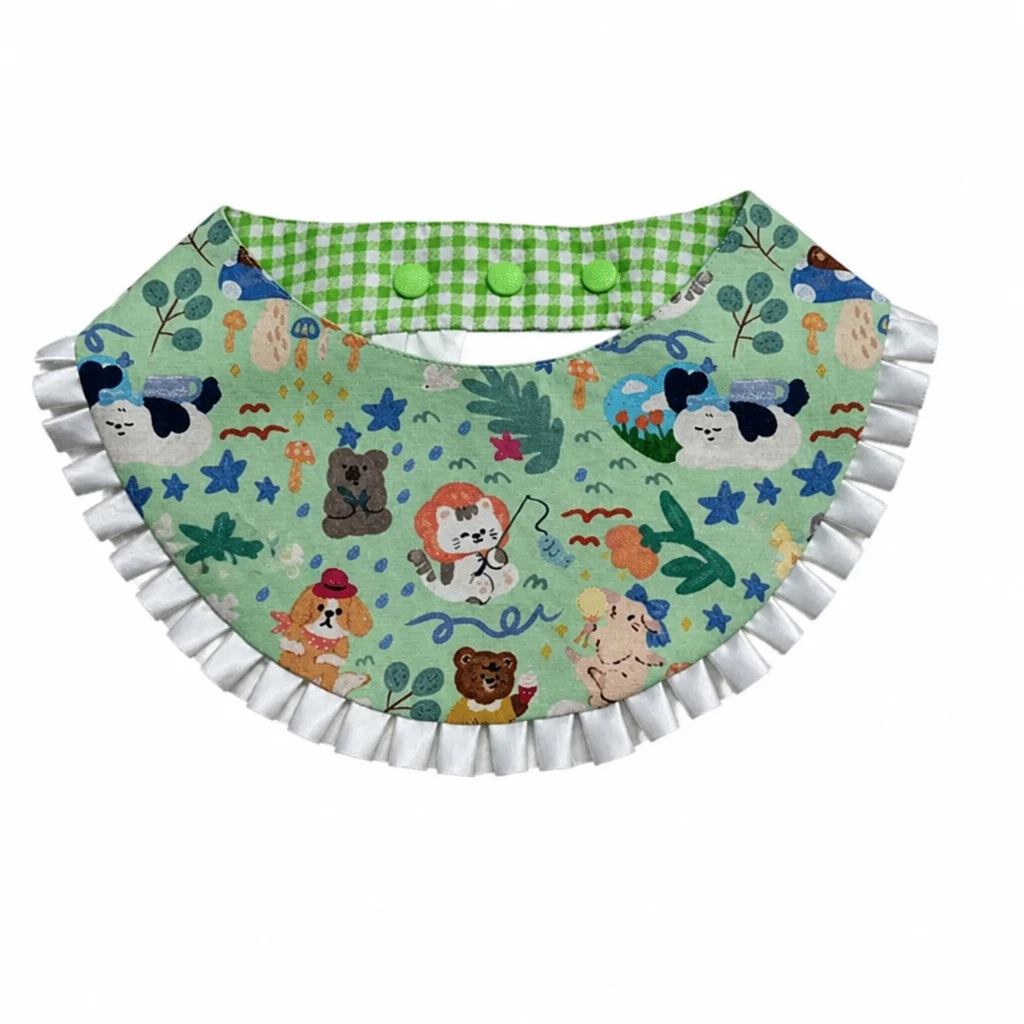 Adjustable Pet Bandana Bib for Dogs and Cats