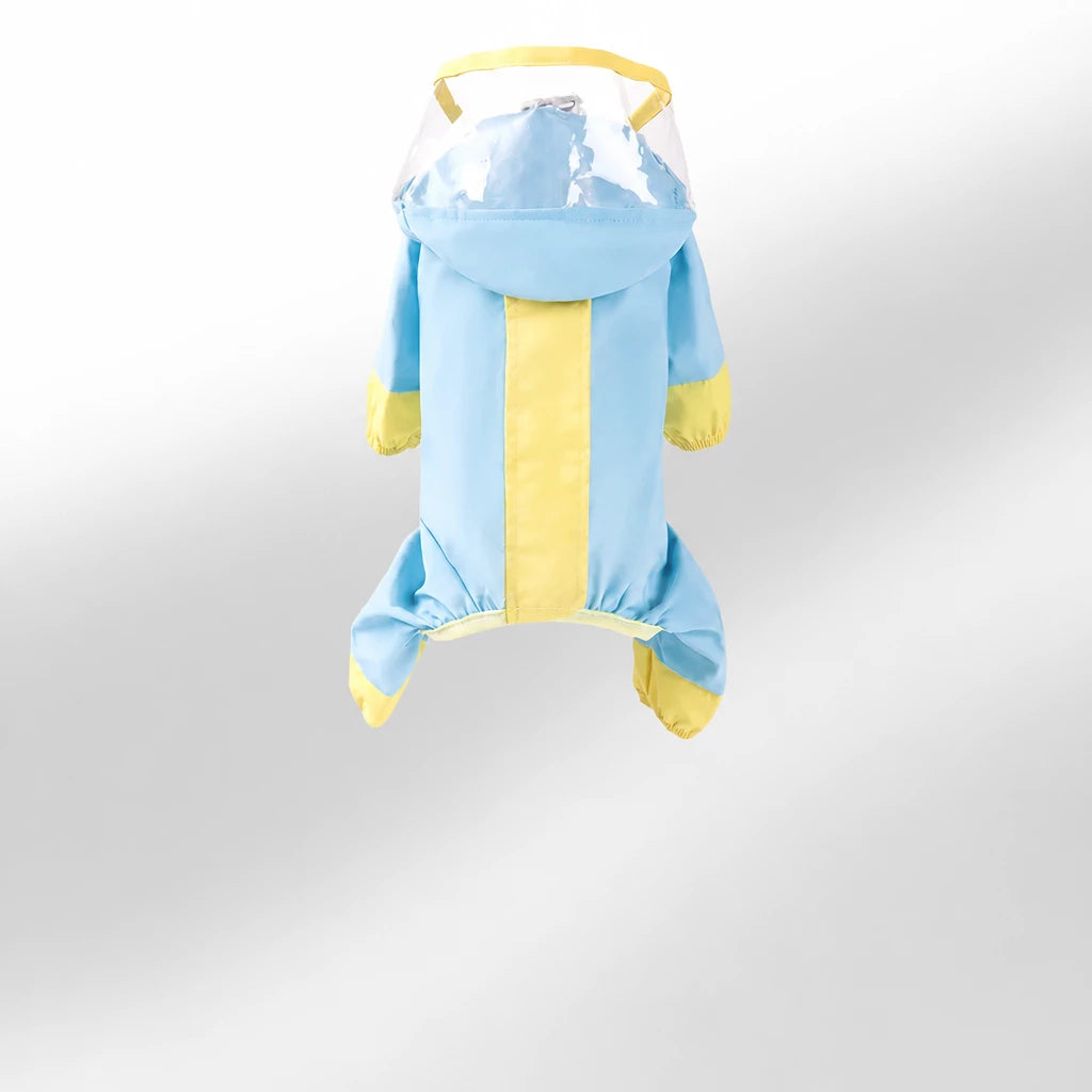 Waterproof Four-Leg Raincoat for Small Dogs