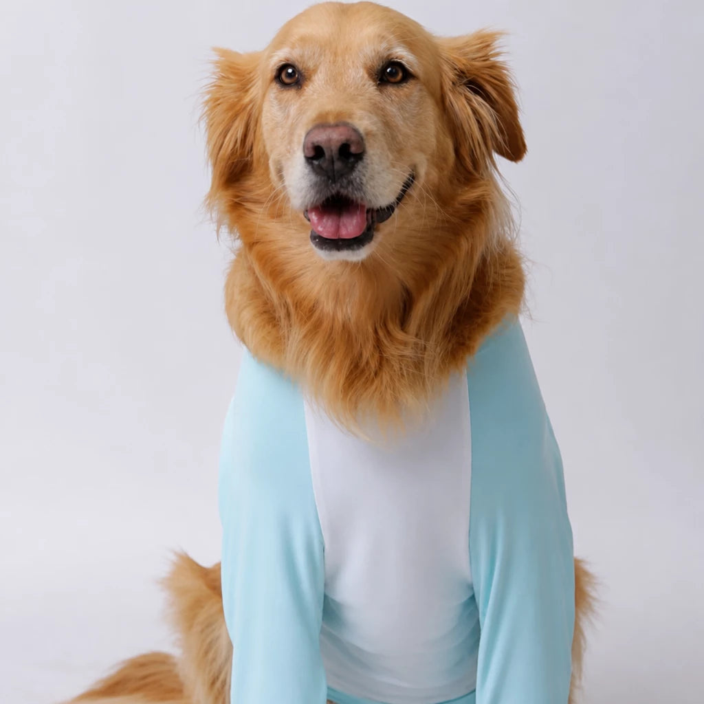Lightweight Summer Dog Shirt for Medium to Large Breeds
