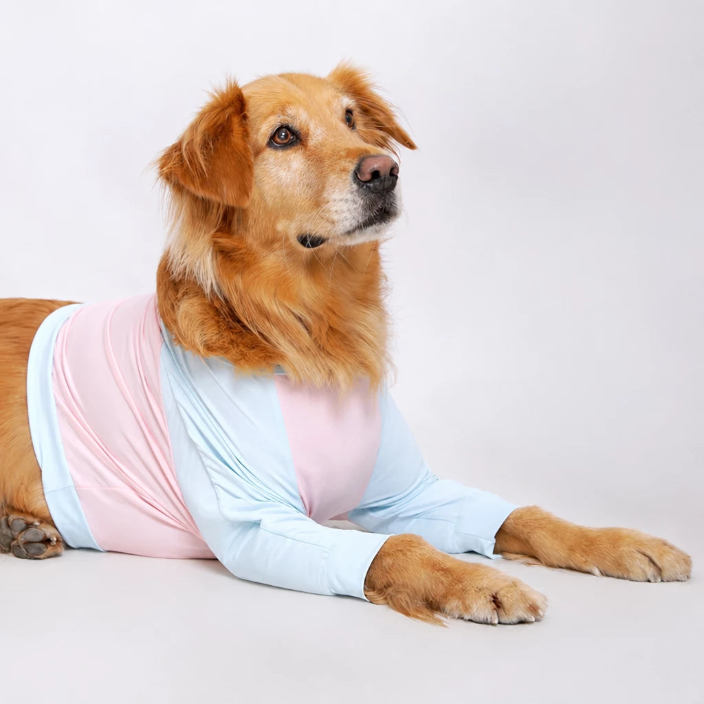 Lightweight Summer Dog Shirt for Medium to Large Breeds