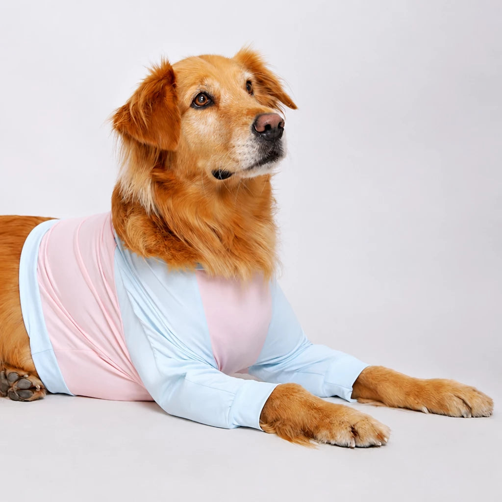 Lightweight Summer Dog Shirt for Medium to Large Breeds