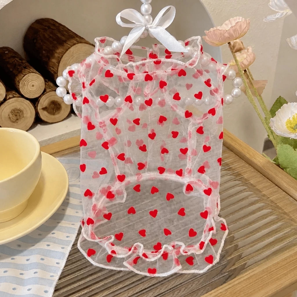 Daisy Mesh Pet Vest for Dogs and Cats