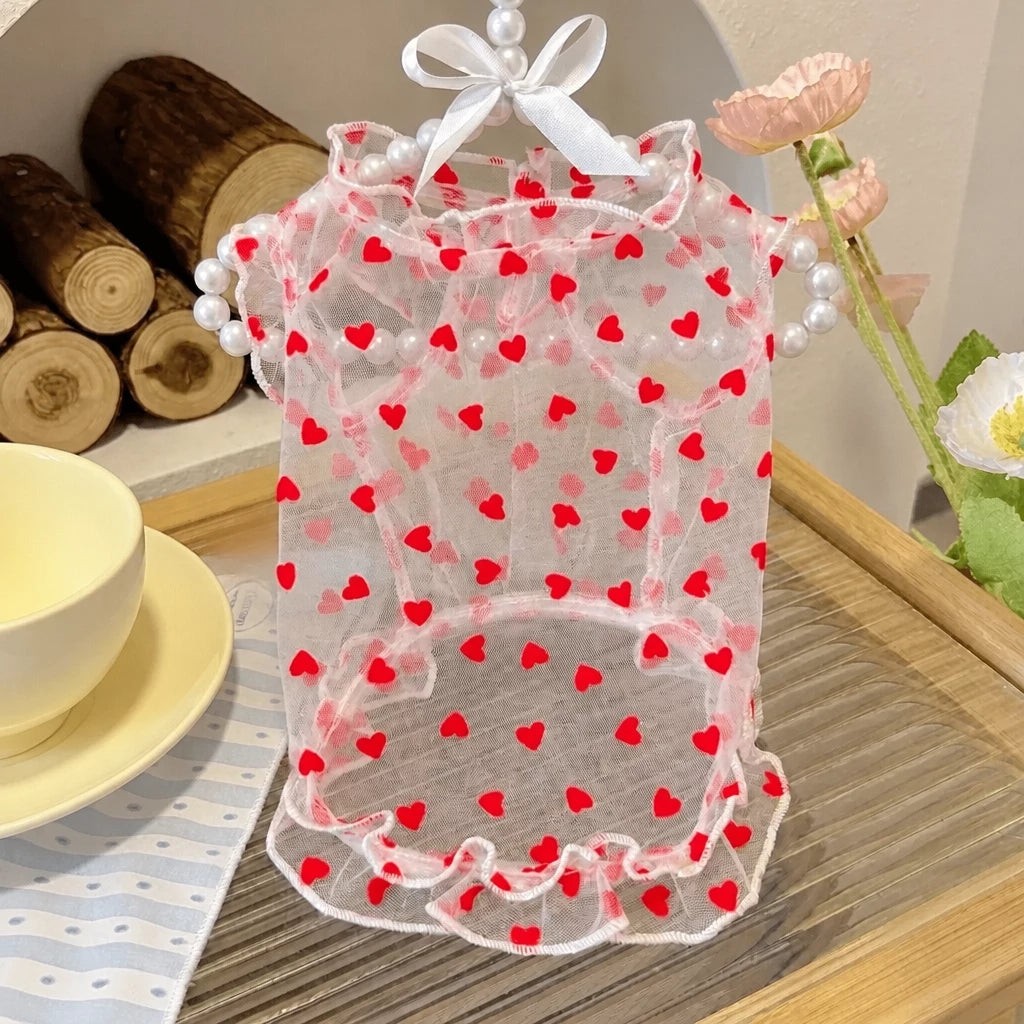 Daisy Mesh Pet Vest for Dogs and Cats