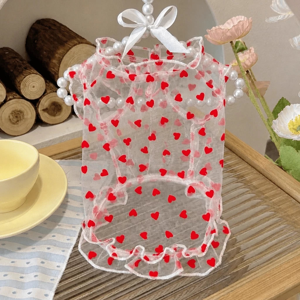 Daisy Mesh Pet Vest for Dogs and Cats