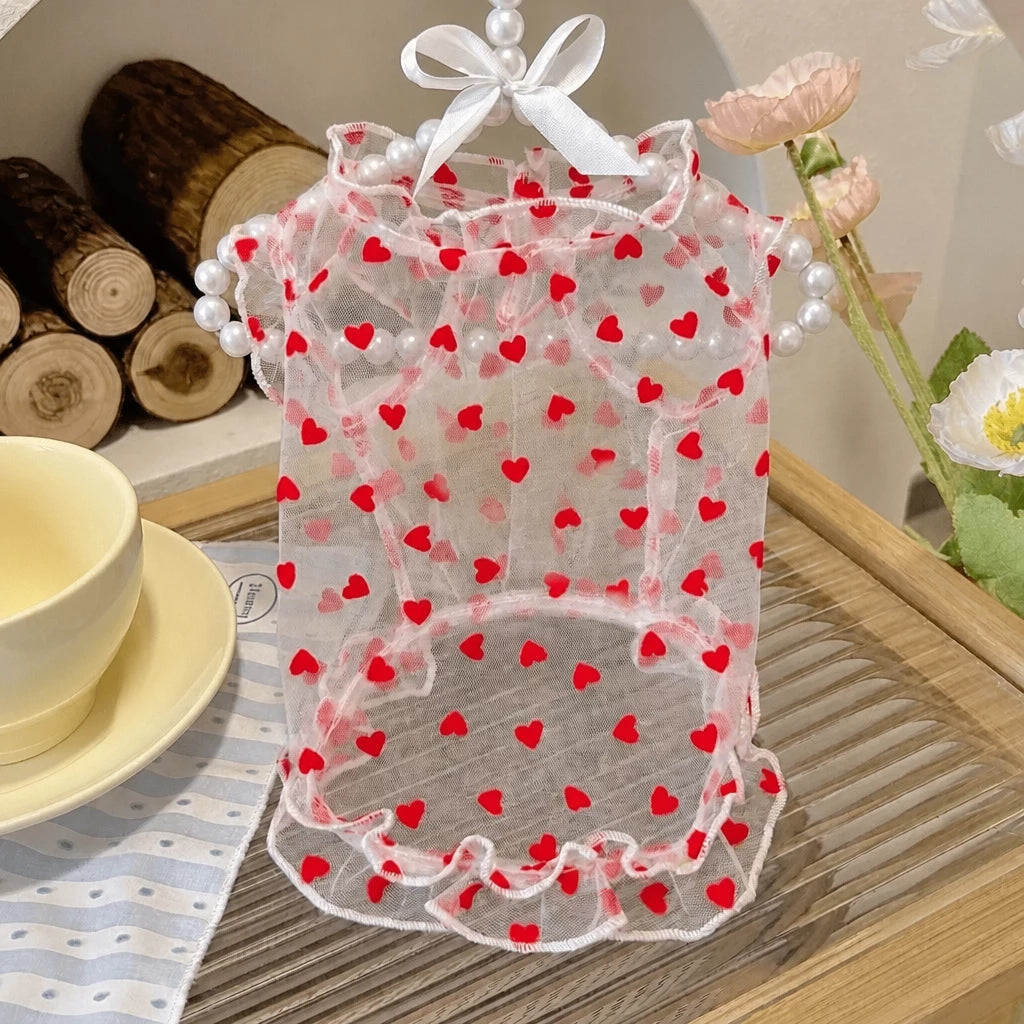 Daisy Mesh Pet Vest for Dogs and Cats