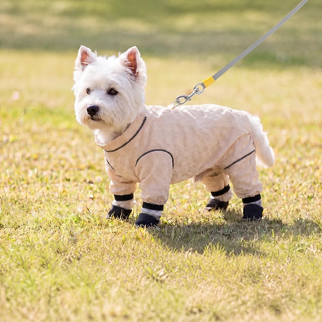 Lightweight Four-Leg Mesh Suit for Small Dogs