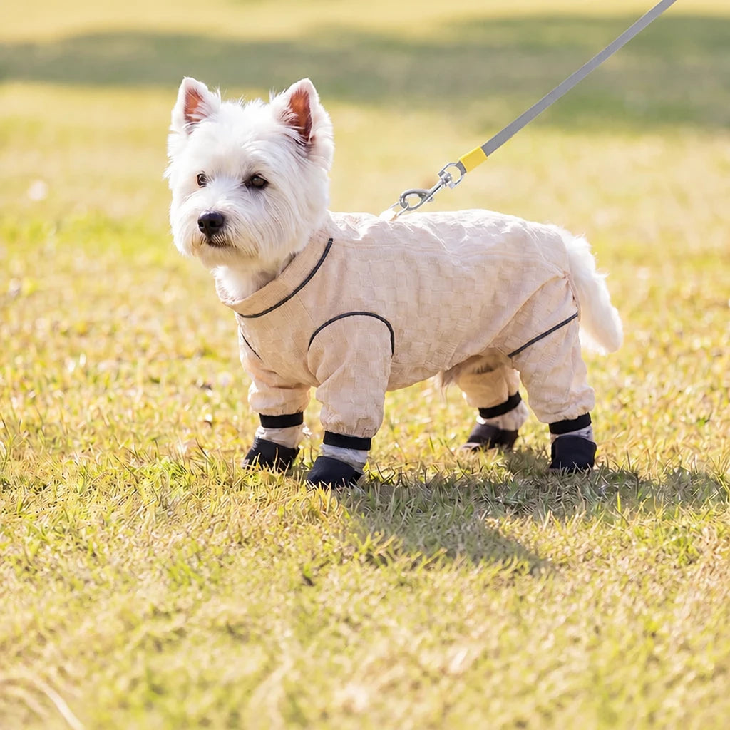 Lightweight Four-Leg Mesh Suit for Small Dogs