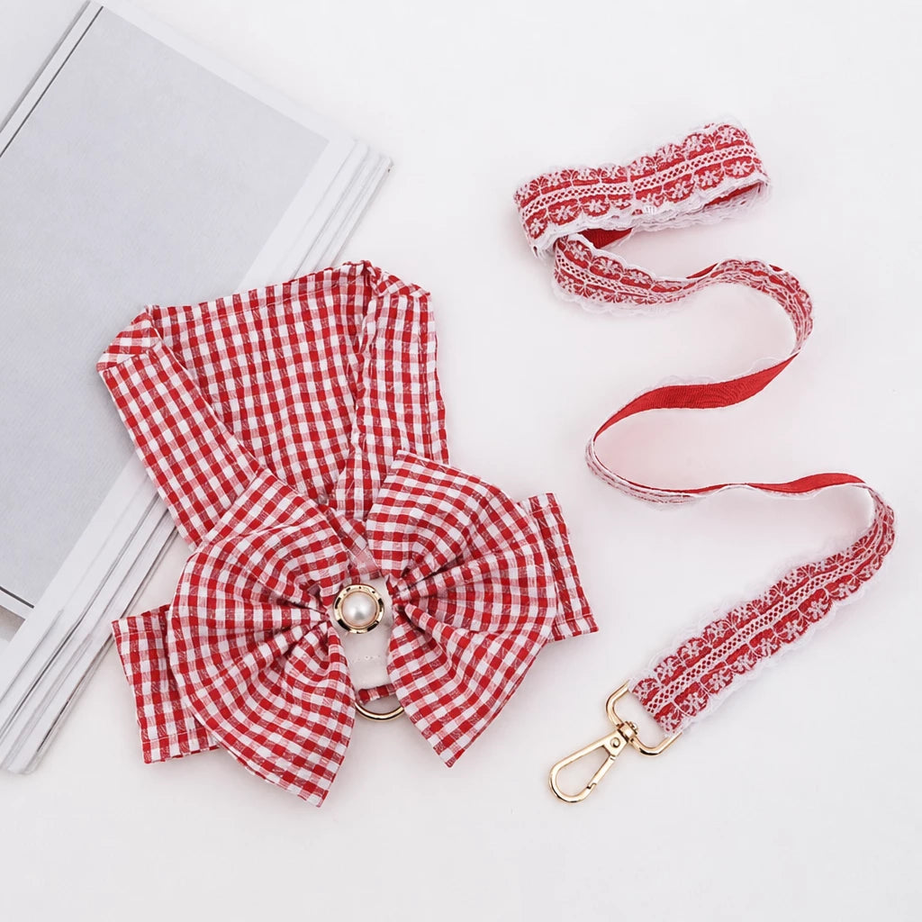 Bubble-Grid Pet Harness for Small Dogs & Cats