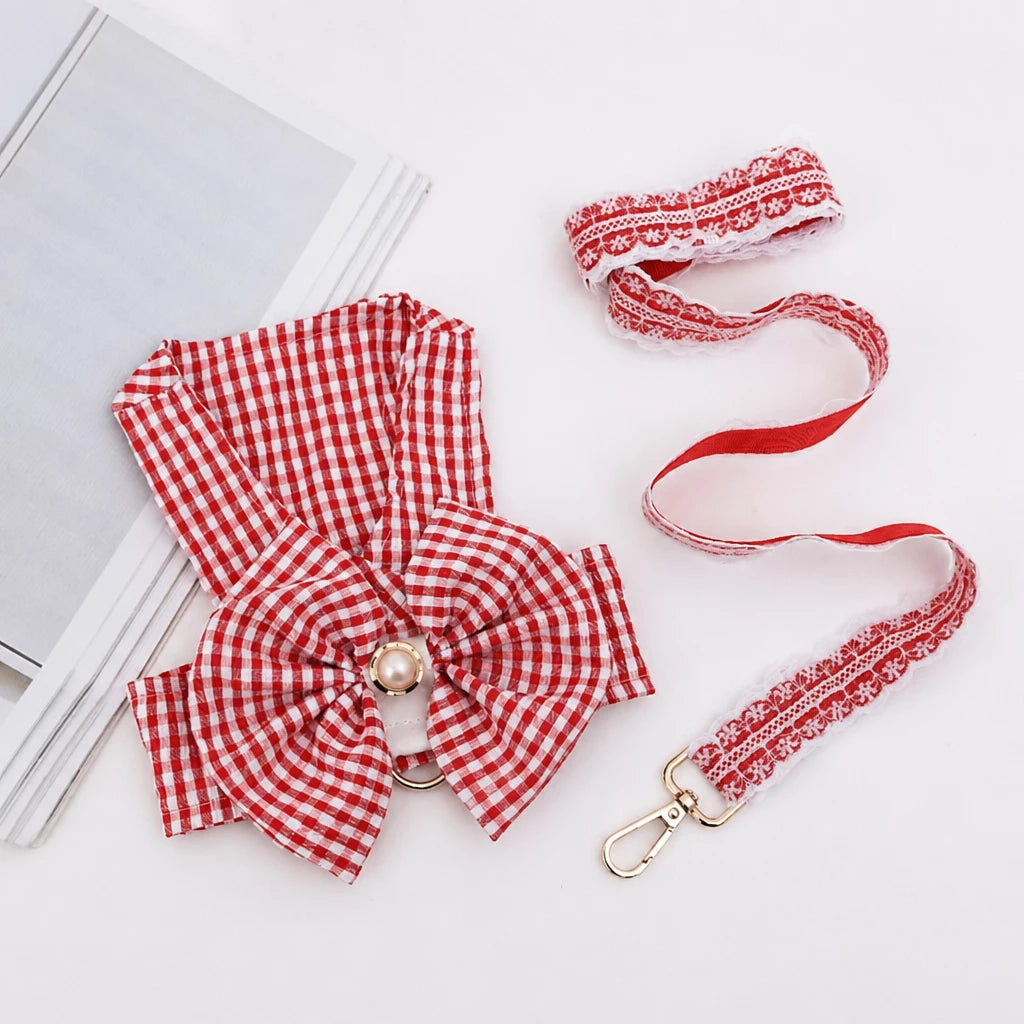 Bubble-Grid Pet Harness for Small Dogs & Cats