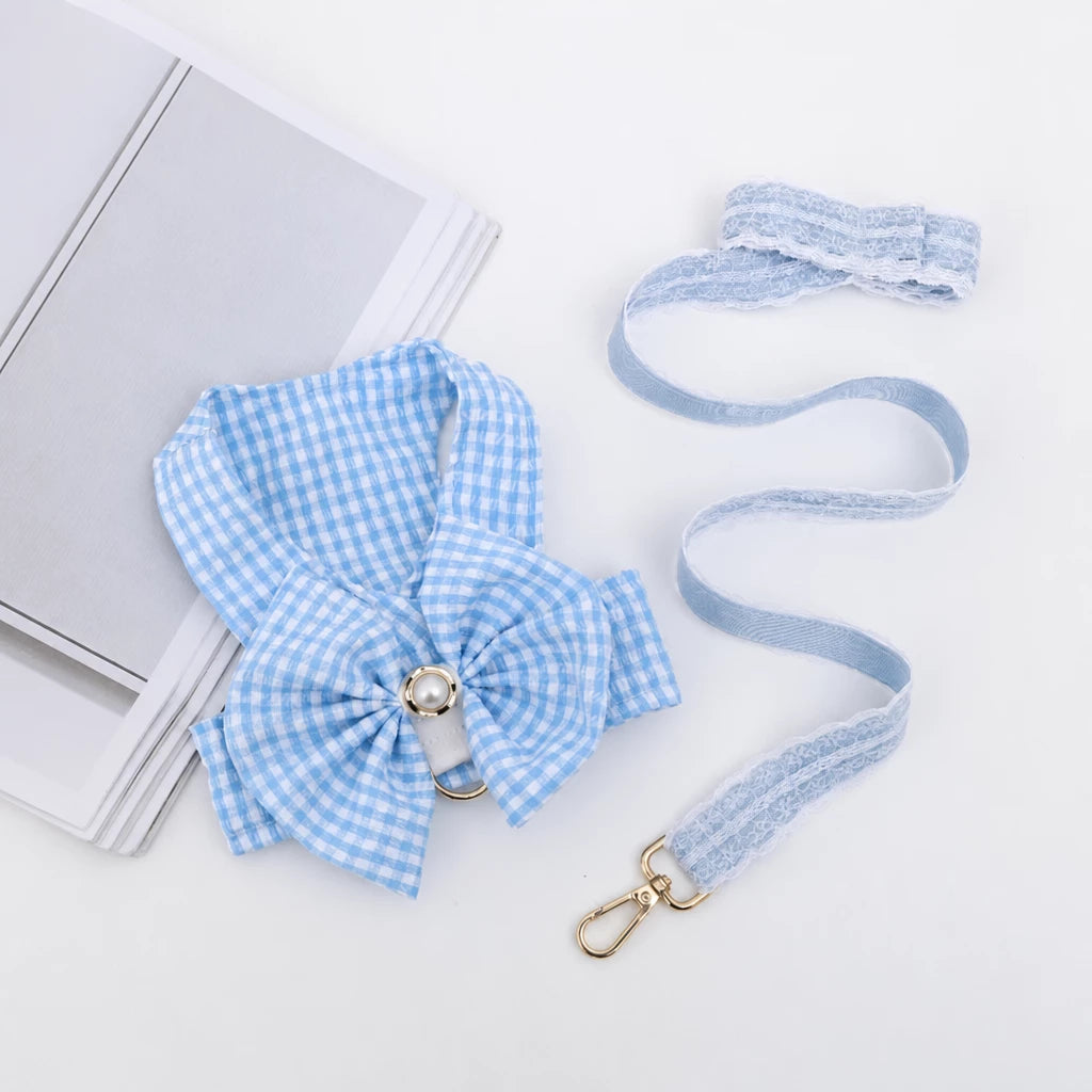 Bubble-Grid Pet Harness for Small Dogs & Cats