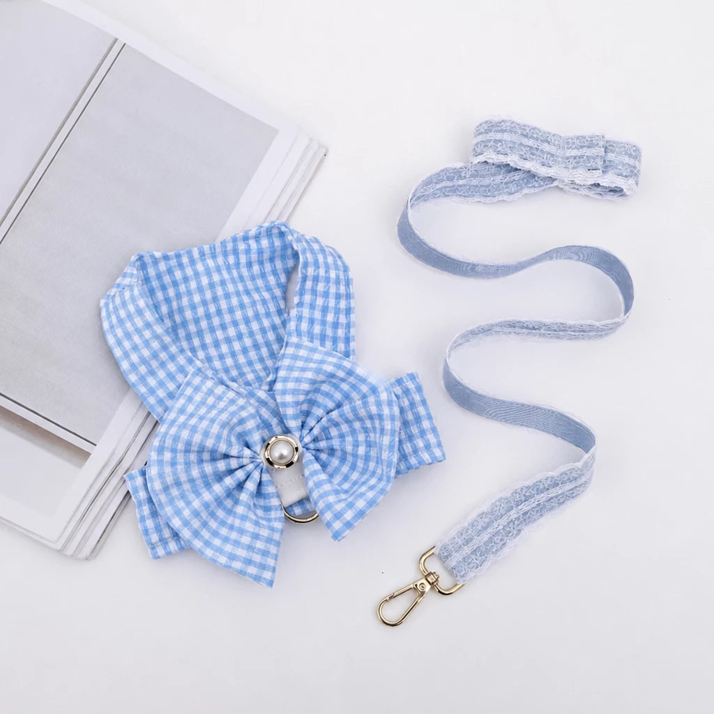 Bubble-Grid Pet Harness for Small Dogs & Cats